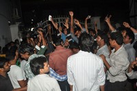 Pawan Fans Hungama at Sreeramulu Theatre